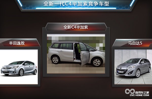 C4畢加索 競(jìng)爭(zhēng)車(chē)型